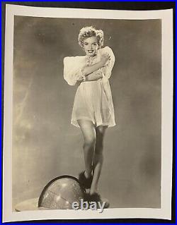 1951 Marilyn Monroe Original Photo By Frank Powolny Publicity Magazine Cover