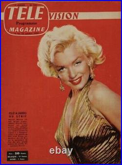 1952 Marilyn Monroe Original Photo Gentlemen Blondes Publicity Glamour Kornman
