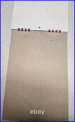 Framed MARILYN MONROE 1955 Original PIN-UP Calendar with Original Sheet