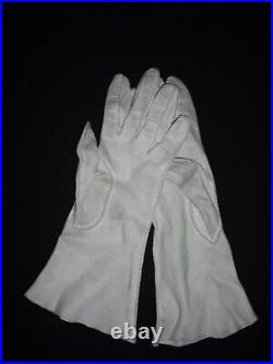 Marilyn Monroe Owned & Worn 1960's White Cotton Gloves from Sydney Guilaroff