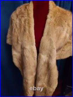 Marilyn Monroe Owned & Worn Fur Stole Monogrammed full name Sydney Guilaroff