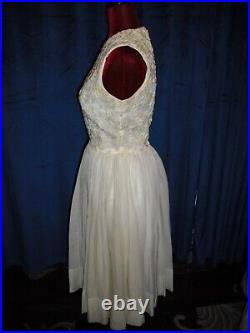 Marilyn Monroe Owned & Worn White Day Dress Beaded Back from Sydney Guilaroff