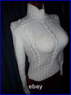 Marilyn Monroe Owned & Worn White Wool Sweater from friend Sydney Guilaroff