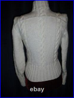Marilyn Monroe Owned & Worn White Wool Sweater from friend Sydney Guilaroff